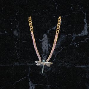 Betsy Johnson Dragonfly Necklace New